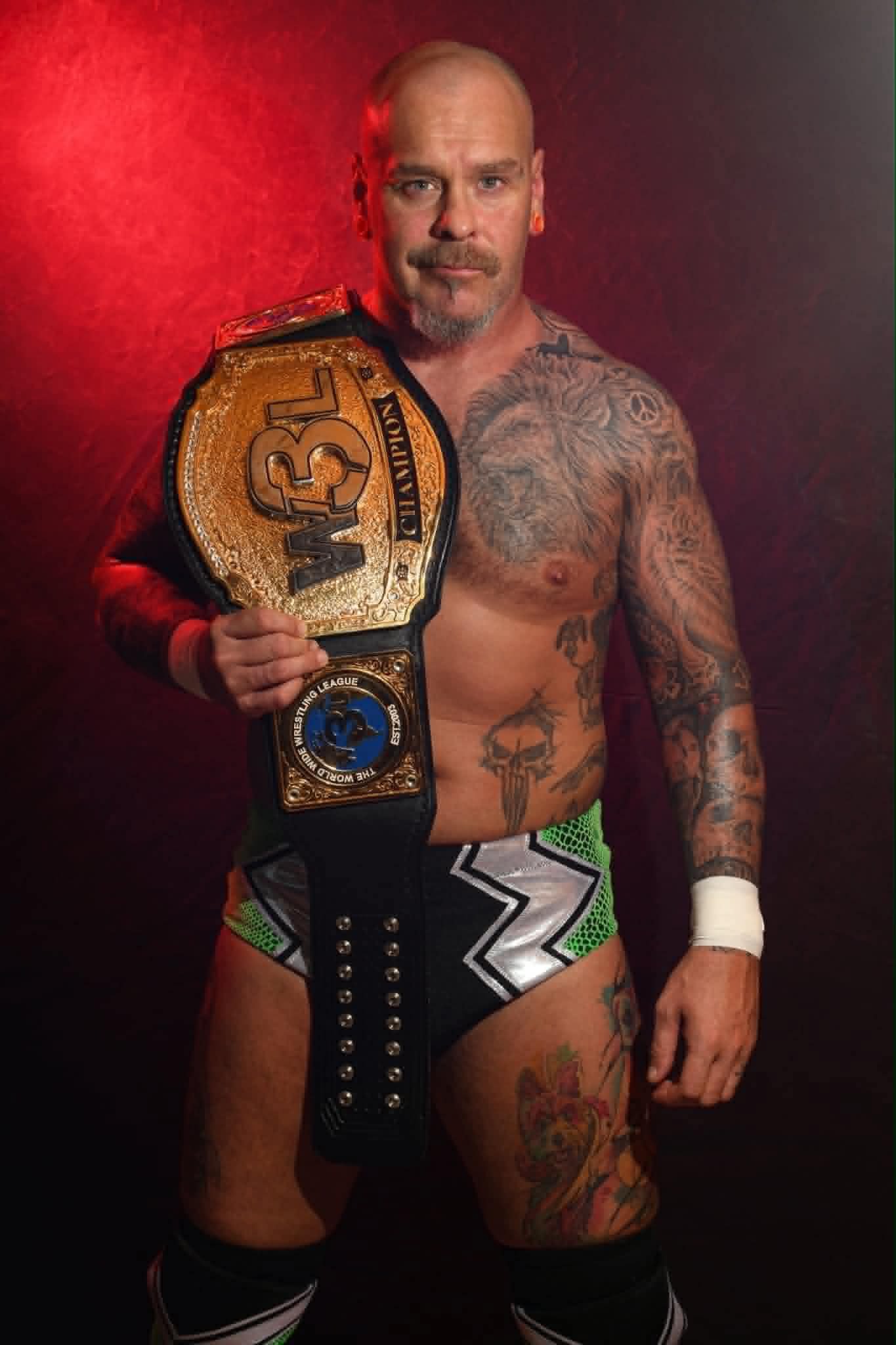 Viktor Volkov championship belt — view 3